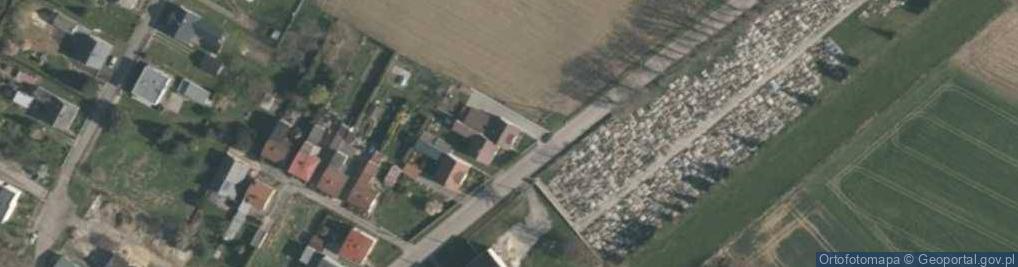 Zdjęcie satelitarne Spółdzielnia Kółek Rolniczych w Krzanowicach
