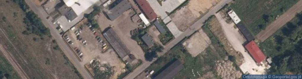 Zdjęcie satelitarne Spółdzielnia Kółek Rolniczych w Krzepicach