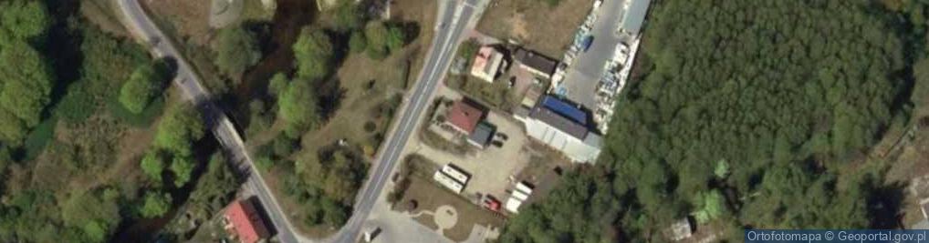 Zdjęcie satelitarne Spółdzielnia Kółek Rolniczych w Lidzbarku