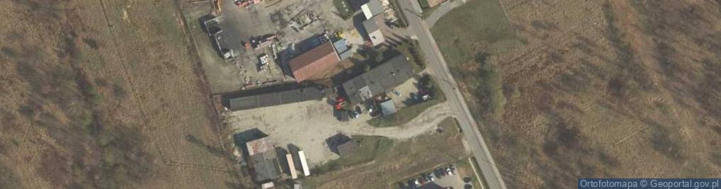 Zdjęcie satelitarne Spółdzielnia Kółek Rolniczych w Rzezawie