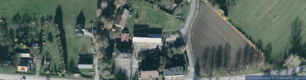 Zdjęcie satelitarne Spółdzielnia Kółek Rolniczych w Skoczowie z Siedzibą w Pogórzu