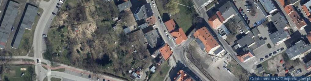 Zdjęcie satelitarne Spółdzielnia Kółek Rolniczych w Świebodzinie [ w Likwidacji