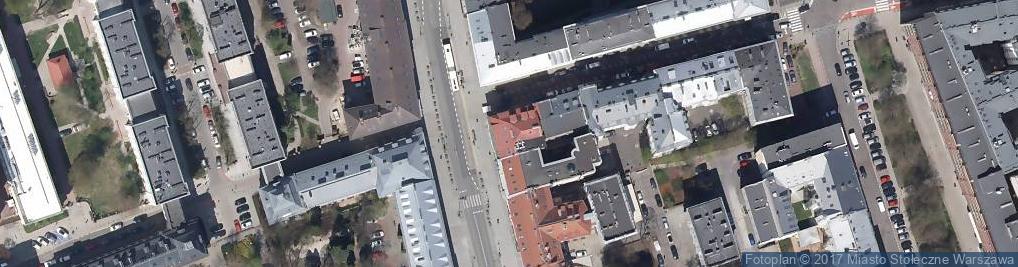 Zdjęcie satelitarne Spółdzielnia Mieszkaniowa Alfa 2