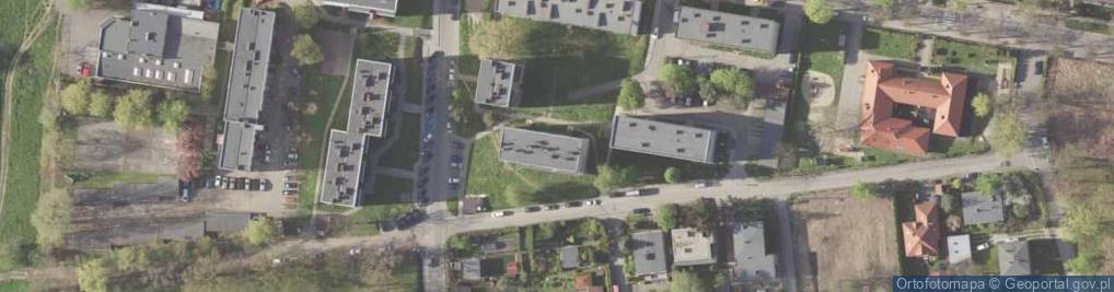 Zdjęcie satelitarne Spółdzielnia Mieszkaniowa Alfa