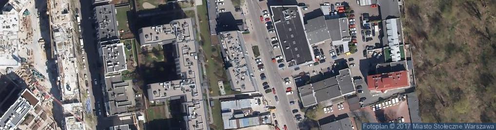 Zdjęcie satelitarne Spółdzielnia Mieszkaniowa Arctowskiego