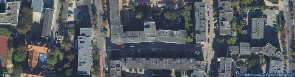 Zdjęcie satelitarne Spółdzielnia Mieszkaniowa Bałtyk w Gdyni