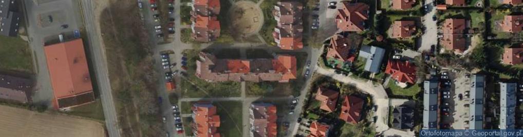 Zdjęcie satelitarne Spółdzielnia Mieszkaniowa Barbakan 2