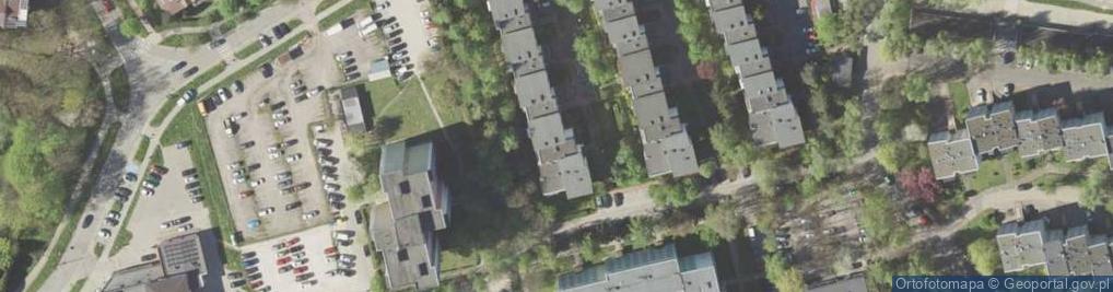 Zdjęcie satelitarne Spółdzielnia Mieszkaniowa Błonie w Lublinie