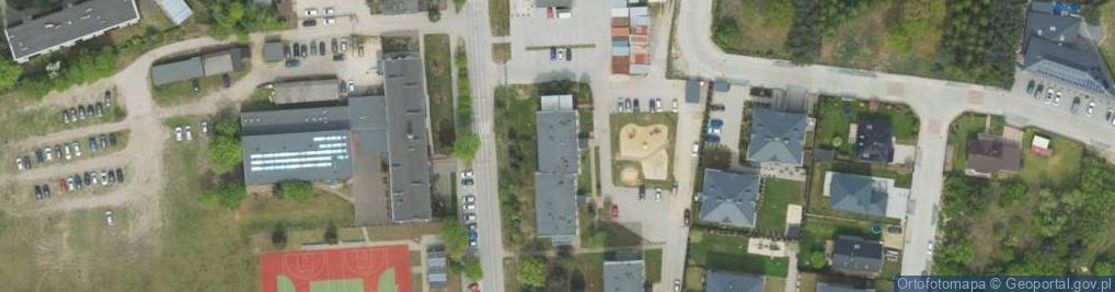 Zdjęcie satelitarne Spółdzielnia Mieszkaniowa Brzezina