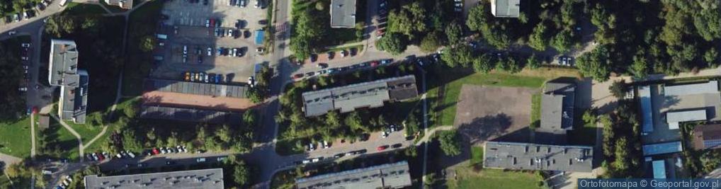 Zdjęcie satelitarne Spółdzielnia Mieszkaniowa Budowlani
