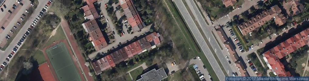 Zdjęcie satelitarne Spółdzielnia Mieszkaniowa Budownictwa Jednorodzinnego Wolica