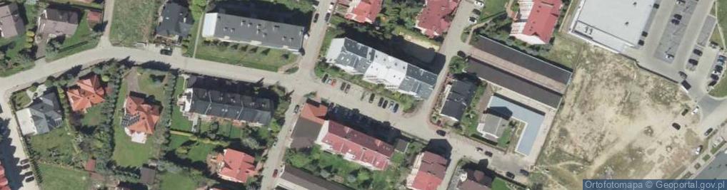 Zdjęcie satelitarne Spółdzielnia Mieszkaniowa Cegiełka