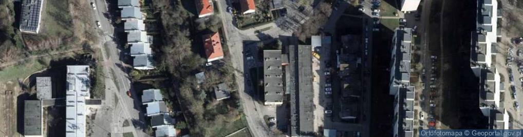 Zdjęcie satelitarne Spółdzielnia Mieszkaniowa Dolinki w Gorzowie Wlkp