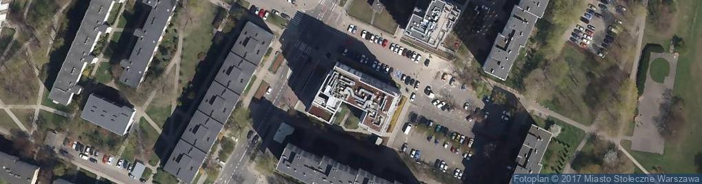 Zdjęcie satelitarne Spółdzielnia Mieszkaniowa Domhut