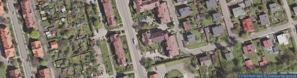 Zdjęcie satelitarne Spółdzielnia Mieszkaniowa Gwarectwo Murckowskie