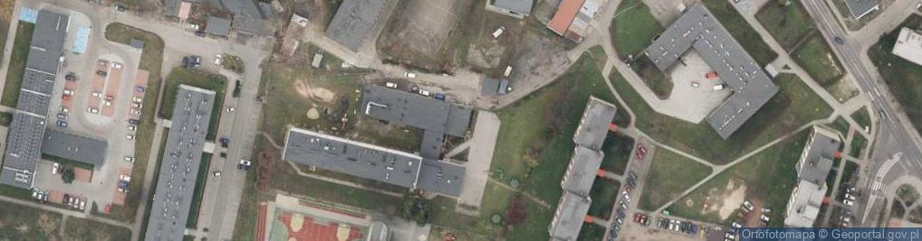 Zdjęcie satelitarne Spółdzielnia Mieszkaniowa Gwarków