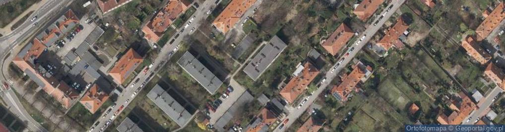 Zdjęcie satelitarne Spółdzielnia Mieszkaniowa im J Ligonia w Gliwicach
