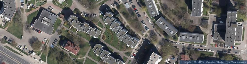 Zdjęcie satelitarne Spółdzielnia Mieszkaniowa Jasnodworska