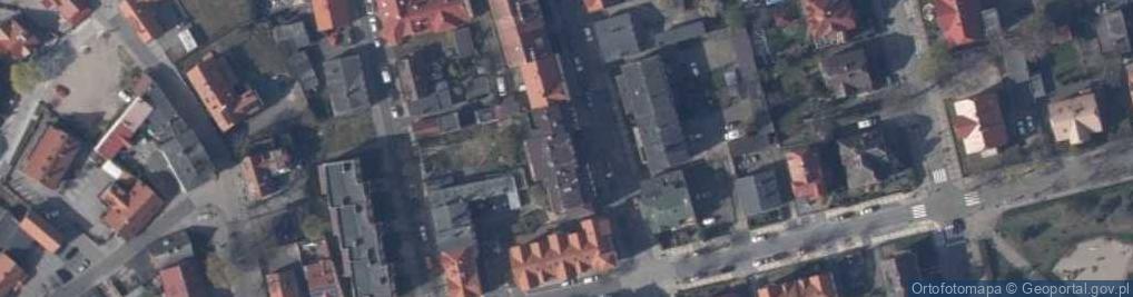 Zdjęcie satelitarne Spółdzielnia Mieszkaniowa Jedność w Ustce