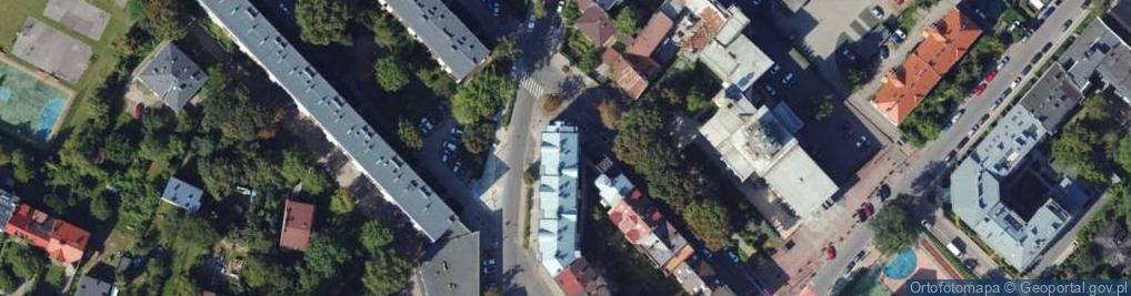 Zdjęcie satelitarne Spółdzielnia Mieszkaniowa Konfederacka