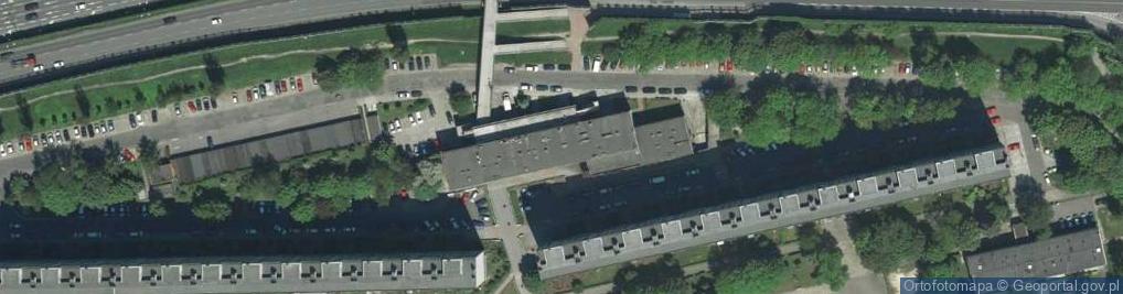 Zdjęcie satelitarne Spółdzielnia Mieszkaniowa Krowodrza