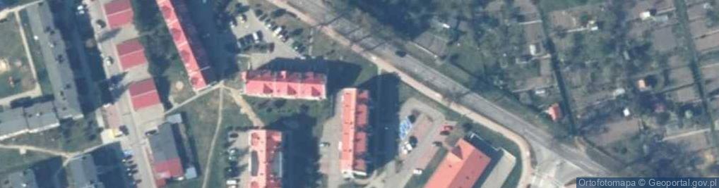 Zdjęcie satelitarne Spółdzielnia Mieszkaniowa Lider w Pasłęku
