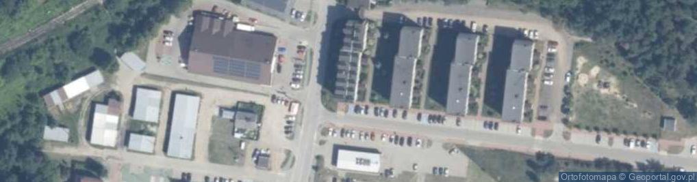 Zdjęcie satelitarne Spółdzielnia Mieszkaniowa Lokatorsko Własnościowa Małkinianka