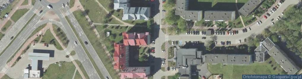 Zdjęcie satelitarne Spółdzielnia Mieszkaniowa Lokatorsko Własnościowa Radość