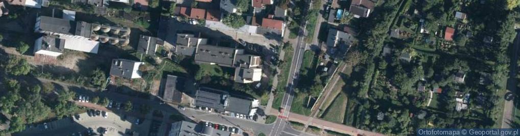 Zdjęcie satelitarne Spółdzielnia Mieszkaniowa Lokatorsko Własnościowa Śnieżka w Sochaczewie
