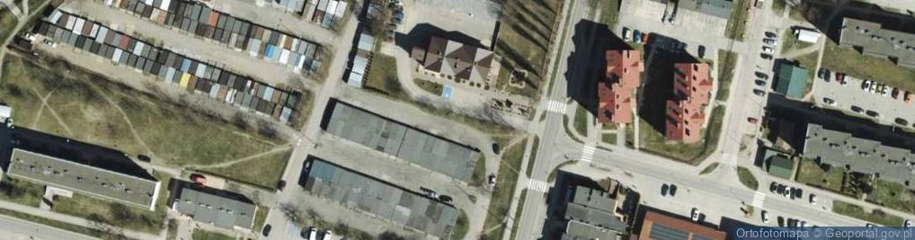 Zdjęcie satelitarne Spółdzielnia Mieszkaniowa Lokatorsko Własnościowa w Działdowie