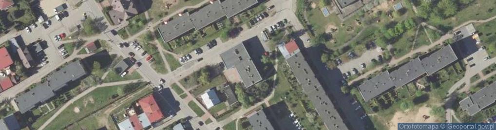Zdjęcie satelitarne Spółdzielnia Mieszkaniowa Lokatorsko Własnościowa w Grajewie