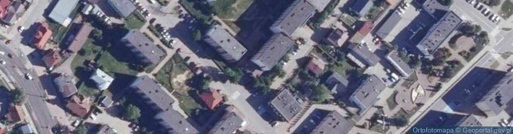 Zdjęcie satelitarne Spółdzielnia Mieszkaniowa Lokatorsko Własnościowa w Mońkach
