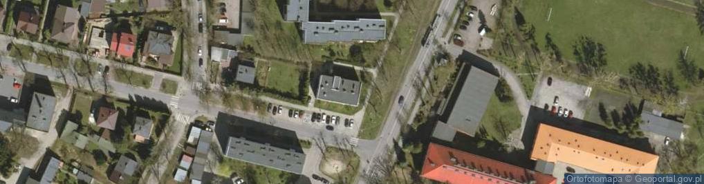 Zdjęcie satelitarne Spółdzielnia Mieszkaniowa Lokatorsko Własnościowa w Sochaczewie
