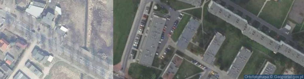 Zdjęcie satelitarne Spółdzielnia Mieszkaniowa Lokatorsko Własnościowa w Szamotułach