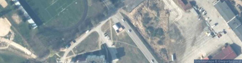 Zdjęcie satelitarne Spółdzielnia Mieszkaniowa Lokatorsko Własnościowa Warmia w Ornecie