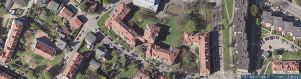 Zdjęcie satelitarne Spółdzielnia Mieszkaniowa Lokum w Tychach