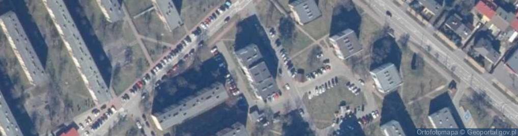 Zdjęcie satelitarne Spółdzielnia Mieszkaniowa Megawat w Kozienicach
