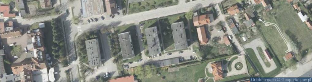 Zdjęcie satelitarne Spółdzielnia Mieszkaniowa Młynowa w Mrągowie