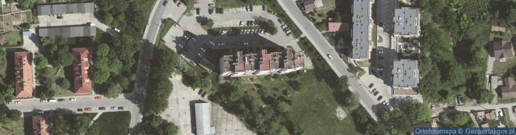 Zdjęcie satelitarne Spółdzielnia Mieszkaniowa Montin
