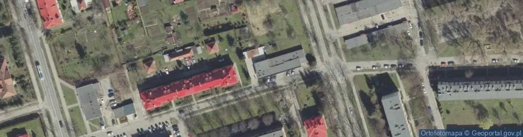 Zdjęcie satelitarne Spółdzielnia Mieszkaniowa Mościce