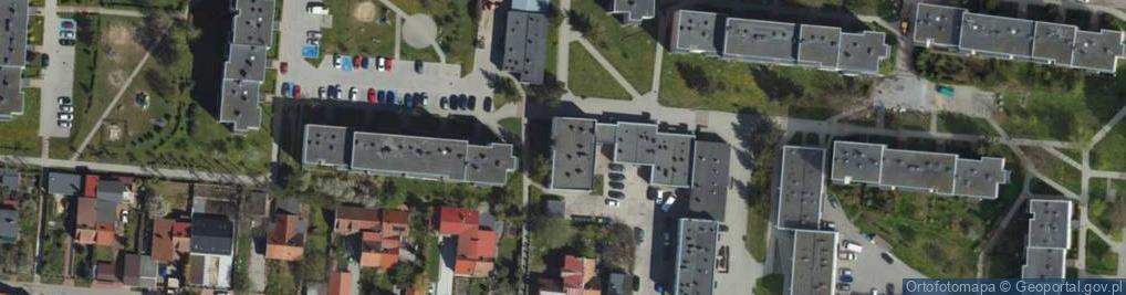 Zdjęcie satelitarne Spółdzielnia Mieszkaniowa Nad Jarem w Elblągu