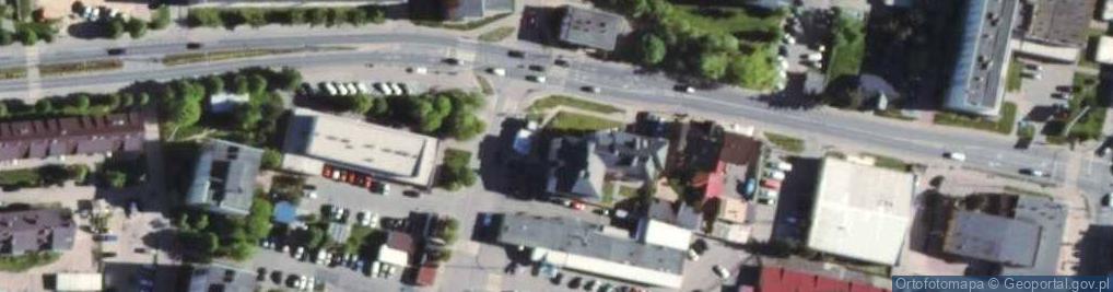 Zdjęcie satelitarne Spółdzielnia Mieszkaniowa Nadzieja w Makowie Mazowieckim