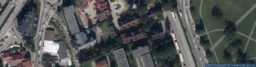 Zdjęcie satelitarne Spółdzielnia Mieszkaniowa Nowa w Zakopanem