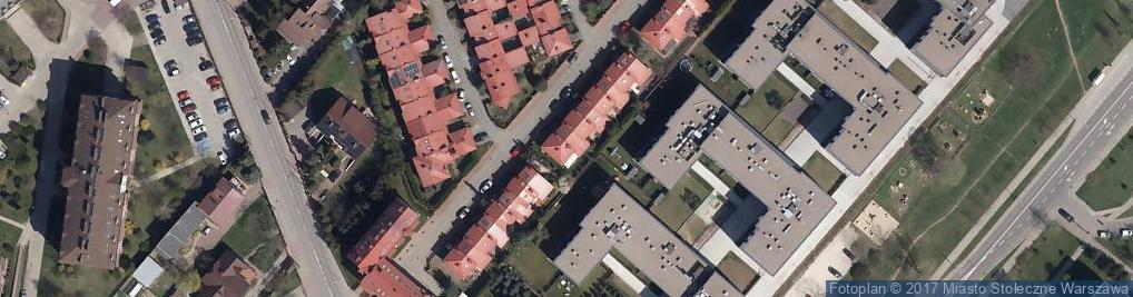 Zdjęcie satelitarne Spółdzielnia Mieszkaniowa Nowodworska
