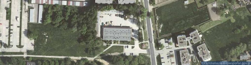 Zdjęcie satelitarne Spółdzielnia Mieszkaniowa Nowy Bieżanów