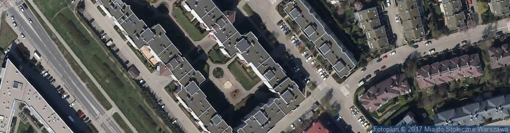 Zdjęcie satelitarne Spółdzielnia Mieszkaniowa Osiedle Stryjeńskich