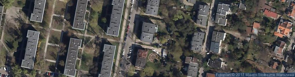 Zdjęcie satelitarne Spółdzielnia Mieszkaniowa pod Wierzbą