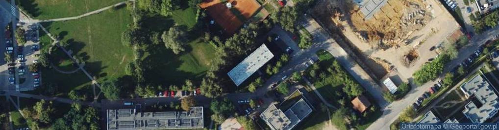 Zdjęcie satelitarne Spółdzielnia Mieszkaniowa Podgórze