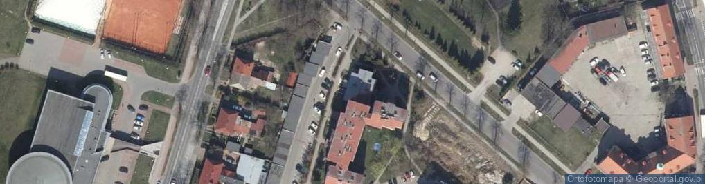 Zdjęcie satelitarne Spółdzielnia Mieszkaniowa Pojezierze
