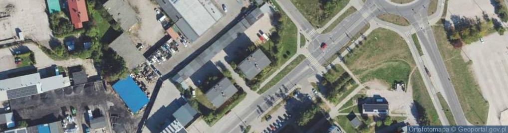 Zdjęcie satelitarne Spółdzielnia Mieszkaniowa Północna